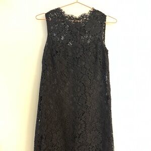Dolce & Gabbana Black Lace Mini Dress